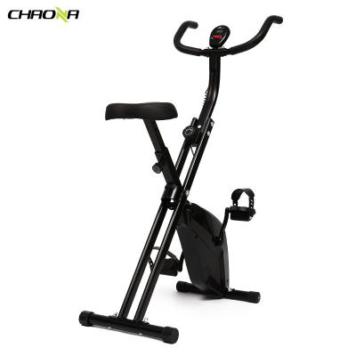 China Foldable Home Fitness Foldable Home Bike Backrest Exercise Bike Magnetic Resistance Fitness Indoor Use X-Bike for sale