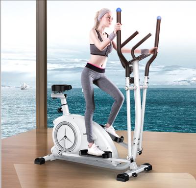 China Home Use Magnetic Strength Training Indoor Workout Magnetic Walking Elliptical Cross Trainer With Seat for sale