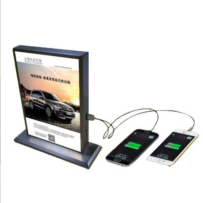 China Power Bank Table Top Charging Station Advertising Power Bank For Restaurant for sale