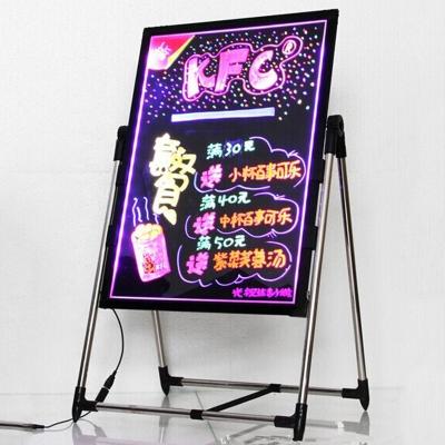 China Magic Led Writing Board Illuminated Writing Message Board Fluorescent Magic Led Display for sale