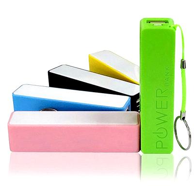 China Factory price 2600mah mini portable power bank portable usb external battery for sale