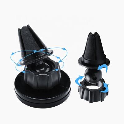 China 360 Degree Rotating Car Phone Holder 360 Degree Rotating Magnetic Air Vent Phone Holder Good Quality Universal Magnetic Cell Phone Holder Car Mount for sale