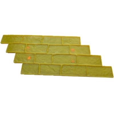 China Vovid Wholesale Price Decorative Concrete Cement Roll Stamped Footprint Molds Stamp Mats For Sale for sale