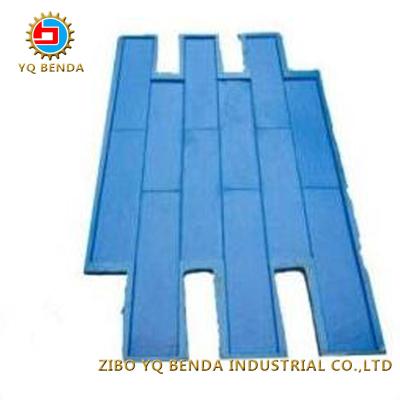 China Square Mold Stone Driveway Flexible Stamp Rubber Stamp Concrete Mats for sale