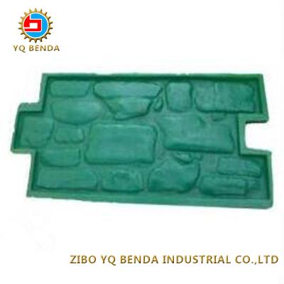 China Decorative Concrete Square Footprint Molds Stamp Mats For Stamped Concrete for sale