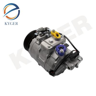 中国 KYGER オート パーツ 6452 9217 868 エアコン コンプレッサー AC コンプレッサー フラット 適合 BMW E70 E71 F02 64529217868 販売のため