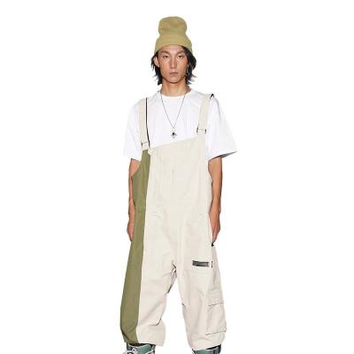 China Quick Dry Fully Taped Cargo Crash Overalls with Contrasting Design and 100% Polyester for sale