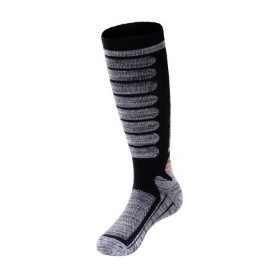 China 2024 Thermal Knie High Ski Socks für Snowboarding Das ultimative Snowboarding Essential zu verkaufen