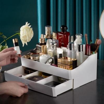 China Viable Unique Hot Selling Product Popular Lipstick Mask Design Multilayer Cosmetic Storage Box for sale