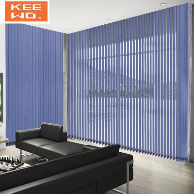 China Wholesale Minimalist Keewo Wholesale Cheap Simple Manual PVC Outdoor Easy Shade Curtain For Doors for sale