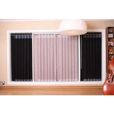 China New Design Eco-Friendly Finished Product Ready Boat Pink Brown White Brown Fabric Vertical Blind For Luxury Home for sale