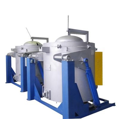 China Soce rotary furnace electric aluminum melting crucible machine for sale