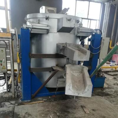 Chine Factory Price melting furnace reverberatory metals refining machine gas fired aluminum melting furnace à vendre