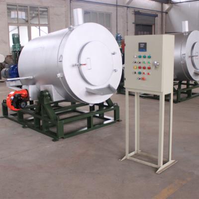 China Factory Price Aluminum 500Kg rotary type melting furnace continuous melting and holding furnace for sale