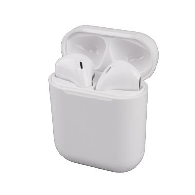 China Genuine Waterproof Amazon In-ear tws wireless earbuds with i12 i12 i7 i9 i11 hands free charge two earphone case charging type c for sale