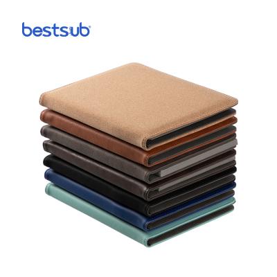 China BestSub Wholesale Hardcover Custom Personalized 17*23.3cm Blanks Office Engraving Leather Notebook for sale