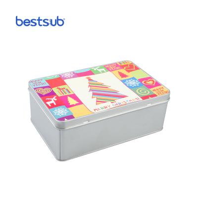 China BestSub Viable Wholesale Personalized Rectangular Sublimation Custom Metal Tin Blanks (TG01) for sale