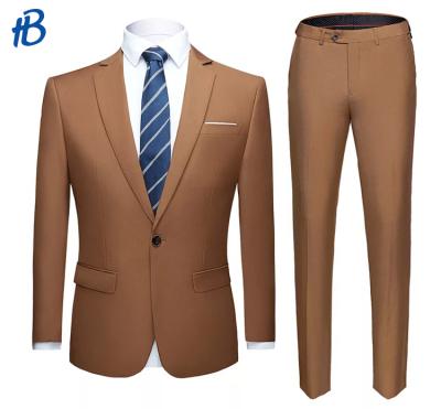 China Anti-Wrinkle Fashion Blazer Men Suits 2 Pieces Wedding Mens Suit Mens Suits for sale