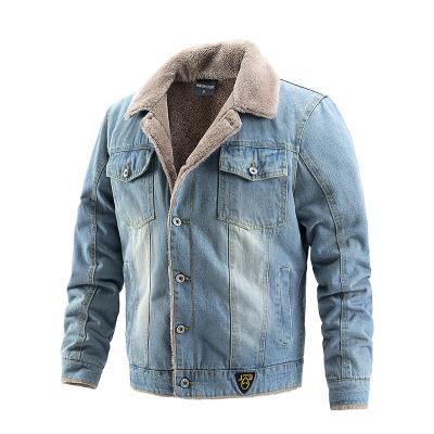 China Wholesale QUICK DRY fur inside warm woolen jeans denim jacket winter wear men coat jacket for sale