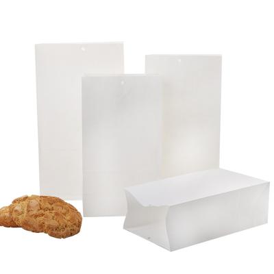 China Disposable White Paper Customized Bag Printing Cheap Paper Shopping Bag Paper Packaging Bag Without Handles for sale