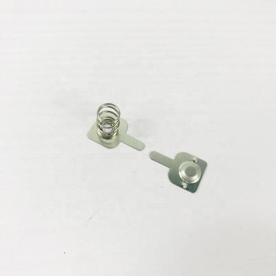 China Wholesale manufacturer battery copper AAA leaf spring contact toy connector can be used for 1 battery AAA 1 battery for sale