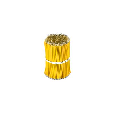 China TOY 9 Core Tinned Electrical Wire Harness 8CM Copper PVC Insulated Cable Yellow Wiring Inside Toys On Factory Supply for sale