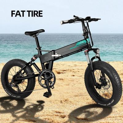 China Low Price Unisex USA Drop Shipping FIIDO M1 Folding Electric Bike 20 Inch Fat Tires 250W Motor 7 Speeds Shift 12.5Ah Lithium Battery for sale