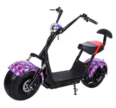 China 2021 new model hot sale citycoco 2000w unisex mini electric motorcycles with pedals cheap scooter for sale