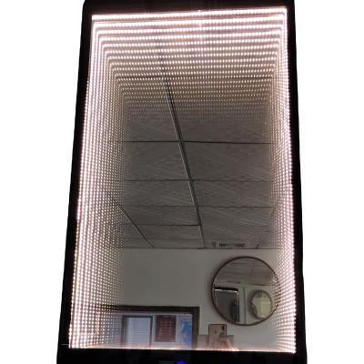 China China Factory Design Luminous Wall LED 3D Infinity Decorative Magic Mirror With Motion Sensor for sale