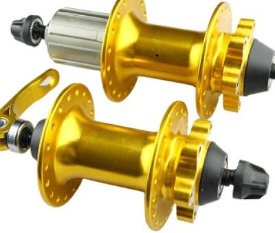 China Factory HG2007B Aluminum Alloy Moutain Bicycle Hubs Instant Bike Hubs 32 Hole Moutain Bicycle Hub-Gold for sale