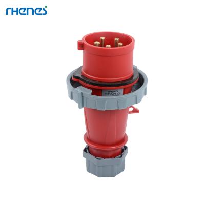 China 6a industrial 32a 63 250 multiple male-female industrial plug and socket 220v 400v 440v amp for sale