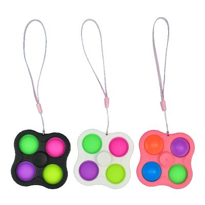 China Wholesale Hot Sale AA080 Sensory Flying Toy Fidget Spinner Relaxation Spinner Noise Play for sale