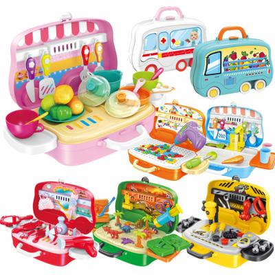 China Wholesale Kids Play Kitchen Toys for Boys and Girls Cooking Pretend Play Toys Baby Kitchen Set for sale