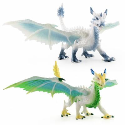 China Game Plastic Mythical Dragon Dinosaurs Model Kids Halloween Magic Dragon Animal Toys Party Gifts New Style Hot Sale for sale