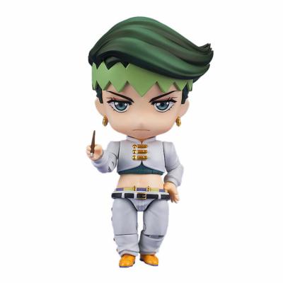 China Hot Sale High Quality Custom PVC Q Version Jojo Model Kishibe Rohan Action Figure Set With Color Box for sale