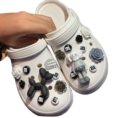 China Custom Clog Charm Factory DIY your own Custom logo pvc team logo clog custom cartoon shoes croc charms for sale