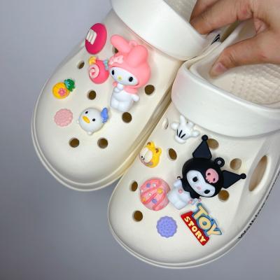 China Custom Shoe Clog Charms Wholesale Summer Shoes Charms Cartoon Characters Charms For PVC Shoes Accessories for sale