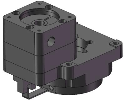 China Factory directly supply hollow x/y motor shaft electric rotary actuator 100% safety QHR-060-01 for sale