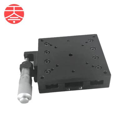 China Aluminum Alloy Factory Direct Selling Xyz (Anode Mute Black) Motorized Stage Manual Linear Slide Table with Reasonable Price for sale