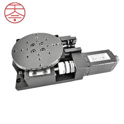 China Construction worksÂ   Electronic Component 4 Axis Rotary Table Machine Rotary Table Reducer Cavity Rotating Platform for sale