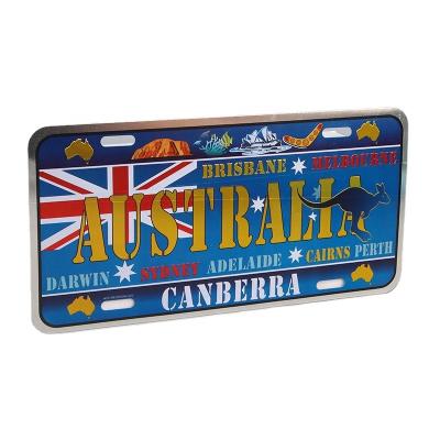 China License Plate For Decoration Car Metal Plate For Decoration Diamond License Plate Frame Aluminum Custom License Plate for sale