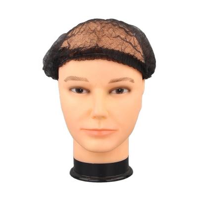 China Eco-friendly Factory Price Cheap Hair Net Crowd Hat Clip Hat Black for sale