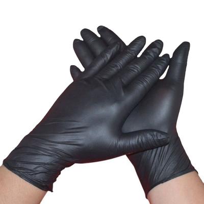 China Personal Care Cheap Price Stock Household Working Clean PVC Gloves Custom Black Vinyl Gloves for sale