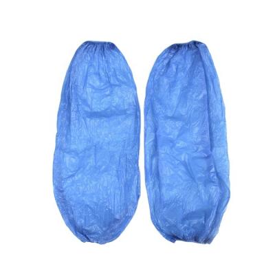 China Waterproof Disposable Oversleeve Arm Sleeves Blue Waterproof Cover With Elastic End For Arm Protection for sale