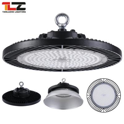 China Warehouse commercial high bay extrusion 100w 150w 200w linear lumen industrial ip65 ufo led high bay light for sale