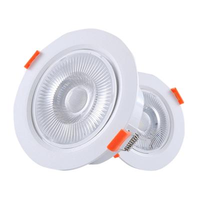 China Hot Sale Modern Plastic Recessed DOB Led Downlight 7watt 9w Square Led Downlight for sale