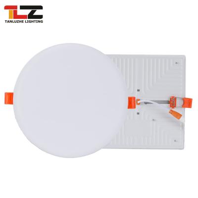 China New Design Modern Frameless Hole Adjustable Height 10w 15w 22w 30w Led Panel Light for sale