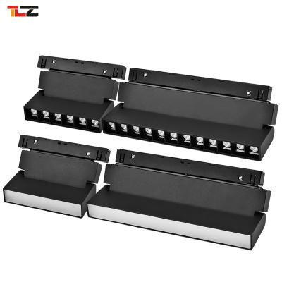 China Work Light Led Shop Supermarket Office Show Family Magnetic Price Dc48V Work Light Led Small Magnetic Led Track Light for sale