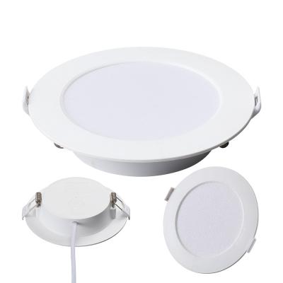 China Modern Round 5W 10W LED Down Light High Lumen 18Watt DOB Downlight White PC Downlight Housing for sale