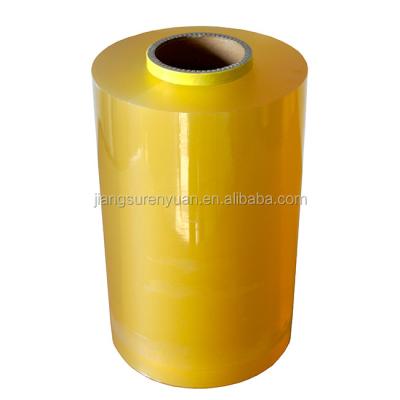 China Transparency Moisture Proof Plastic Film Food Grade Jumbo PVC Cling Film Factory for sale